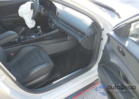 2025 Hyundai Elantra N из США, поврежденный, VIN KMHLW4DK3SU034178